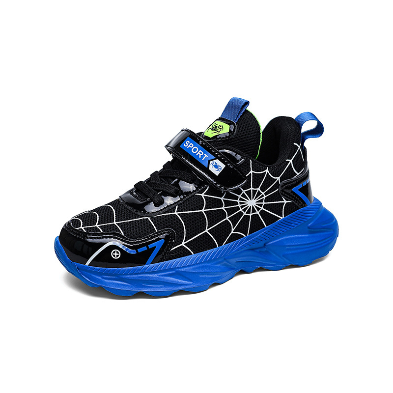 Berniukų tinkliniai kvėpuojantys sportbačiai, mergaičių lengvu padu bėgimo bateliai, pavasario ir rudens vidutinio ir didelio dydžio vaikiški „Torre“ bateliai, vaikiški laisvalaikio bateliai