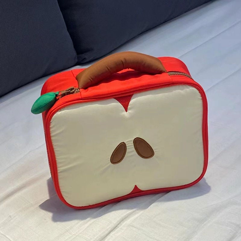 Haomi Store 2024 Noua geantă de depozitare pentru cosmetice Apple, geantă de depozitare Apple, geantă de depozitare portabilă pentru călătorie