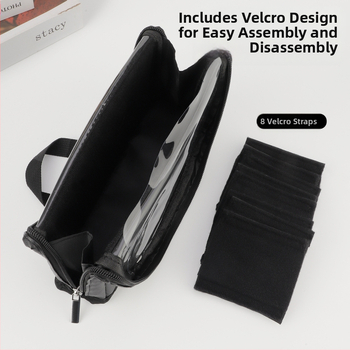 Didelės talpos tamsus magnetinis užraktas makiažo šepetėlių maišelis laikymo maišelis makiažo atlikėjo specialus makiažo tolesnių veiksmų rinkinys patogus makiažo šepetėlių maišelis