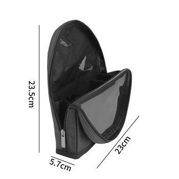Didelės talpos tamsus magnetinis užraktas makiažo šepetėlių maišelis laikymo maišelis makiažo atlikėjo specialus makiažo tolesnių veiksmų rinkinys patogus makiažo šepetėlių maišelis