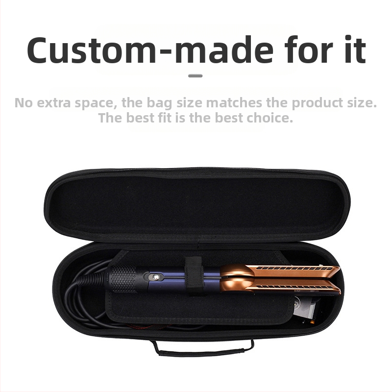 Преса за коса Dyson Airstraitht10, козметична чантичка, противо падане и против натиск, преносима преса за коса Dyson с цип