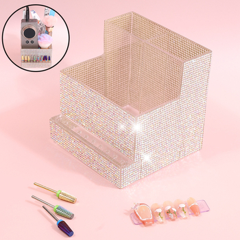 Πλήρες τρυπάνι για τέχνη νυχιών, μηχανή λείανσης, κουτί αποθήκευσης, κεφαλή λείανσης, εργαλεία νυχιών, λίμα νυχιών, βούρτσα νυχιών, κουτί αποθήκευσης, διακοσμητικά επιφάνειας εργασίας