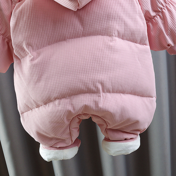 Βρεφικά Ρούχα, Φθινοπωρινά και Χειμερινά Κοστούμια, Ρούχα από Χοντρό Βελούδο Βαμβάκι, Ζεστές Φόρμες για Νεογέννητο Κορίτσι, Ρούχα Πριγκίπισσας για Χειμερινές Εκδρομές