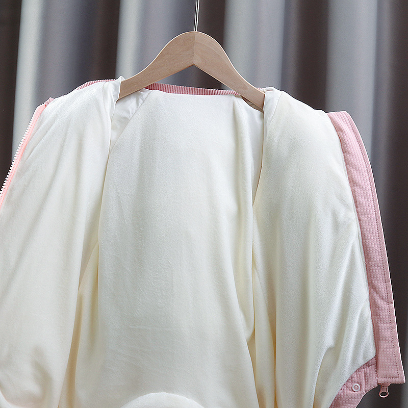 Kūdikių drabužiai, rudens ir žiemos kostiumai, storo aksomo medvilniniai drabužiai, naujagimių mergaičių šilti kombinezonai, žiemos išvykų princesių drabužiai