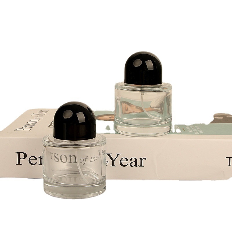 F085A-50Ml purškiamas kvepalų buteliukas Tuščias kvepalų buteliukas Skystas stiklinis buteliukas Nešiojamas buteliukas Stumiamas mažas buteliukas