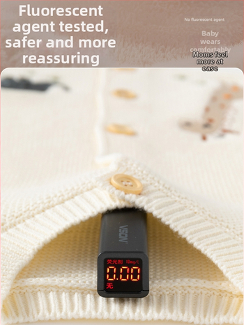 Πουλόβερ Happy Animal Class a από βαμβάκι για μωρά, Φθινόπωρο και Χειμώνας, Πλεκτό Πουλόβερ με Ζακέτα, Μονόχρωμο, Χαριτωμένο Παλτό για μωρά