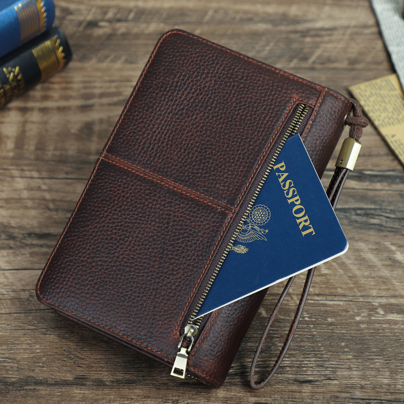 Melnā eņģeļa retro trakā zirga raksta ādas cigāru kaste, pārnēsājama īstas ādas piecu cigāru aprīkojuma uzglabāšanas soma