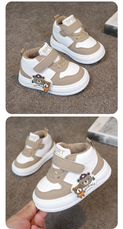 Bērnu mazuļu apavi ar vidēju augšdaļu, elpojoši, nodilumizturīgi meiteņu ikdienas apavi, zēnu sporta apavi, bērnudārza multfilmu apavi