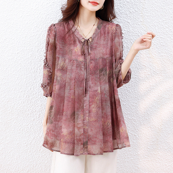 Tikras kadras sandėlyje 2025 m. vasaros užsienio stiliaus laisvalaikio organų klostuota mada korėjietiška laisvos mėsa aptrauktos plonos striukės versija.