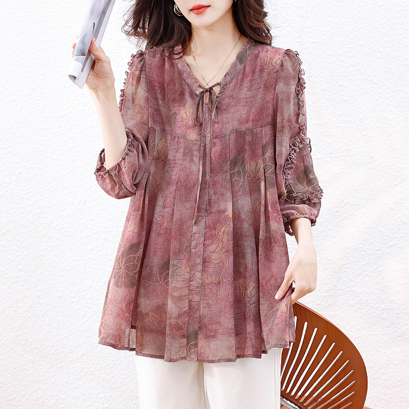 Tikras kadras sandėlyje 2025 m. vasaros užsienio stiliaus laisvalaikio organų klostuota mada korėjietiška laisvos mėsa aptrauktos plonos striukės versija.