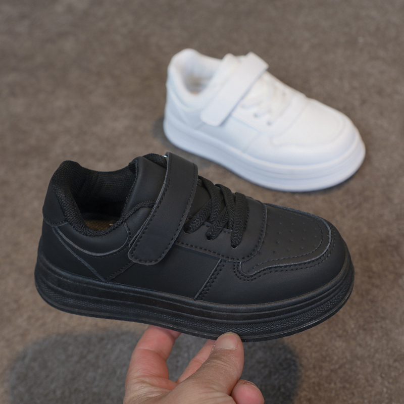 Bērnu zemās kedas, elpojošas un nodilumizturīgas, zēnu sporta apavi, meiteņu balti apavi, skolēnu skolas apavi, vienkrāsaini, ikdienas un daudzpusīgi