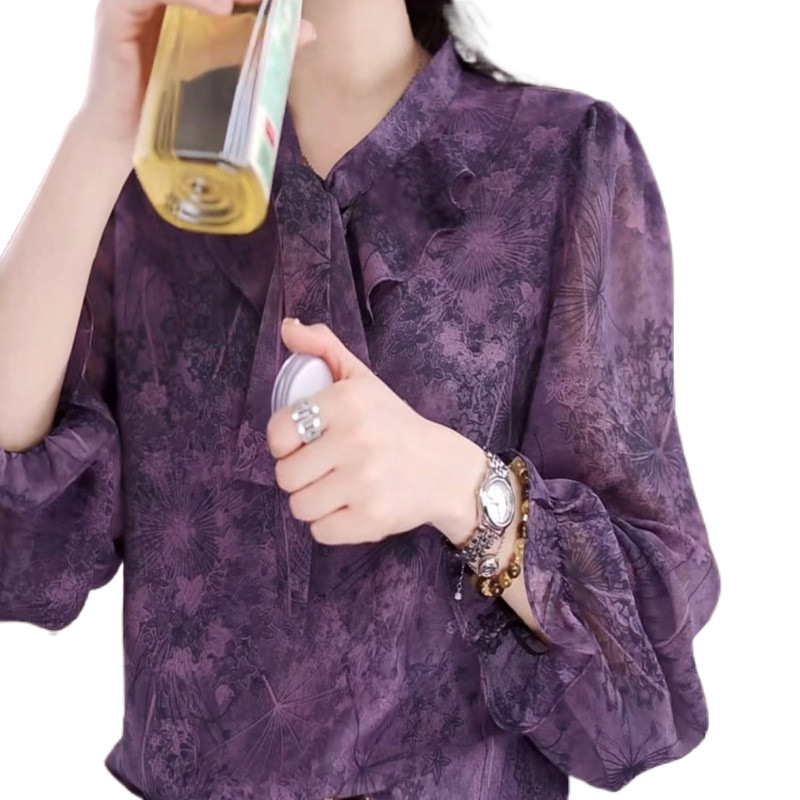 W8R plius dydžio madingi ilgomis rankovėmis marškinėliai 2025 m. pavasariui, nauji laisvi marškinėliai, dengiantys kūną, stilingi, ploni, universalūs, marginti.