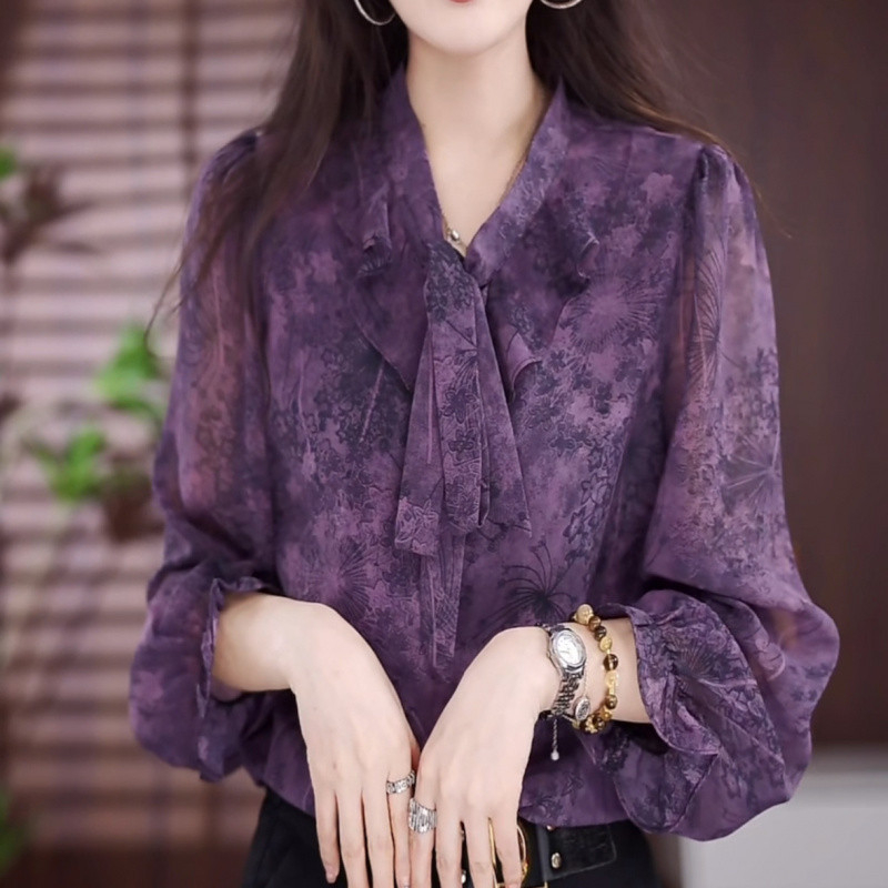 W8R plius dydžio madingi ilgomis rankovėmis marškinėliai 2025 m. pavasariui, nauji laisvi marškinėliai, dengiantys kūną, stilingi, ploni, universalūs, marginti.