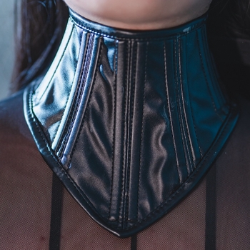 Σταθερό κολάρο λαιμού Διασκεδαστικό κολάρο λαιμού Διασκεδαστικά ρούχα που φορούν κολάρο με αναγκαστικό δέσιμο στο κεφάλι Γυναικείο κολάρο λαιμού Διακοσμητικά είδη