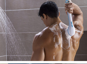 2017 Нов модел телевизор Електрическа масажна четка за вана 5 в 1 Електрическа четка за вана Масажна четка за гръб Преносима четка за гръб