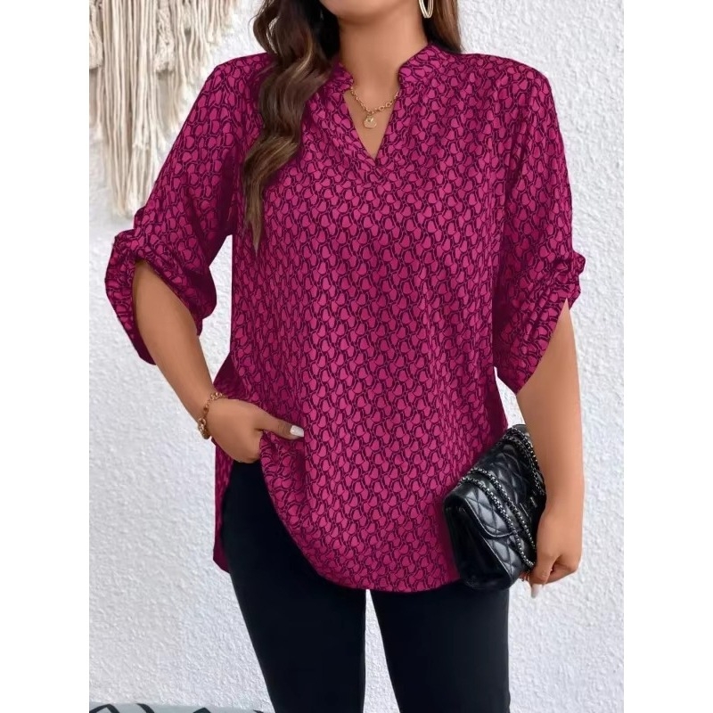 „Amazon Aliexpress“ V formos iškirptės palaidinė su bohemiškais marškinėliais