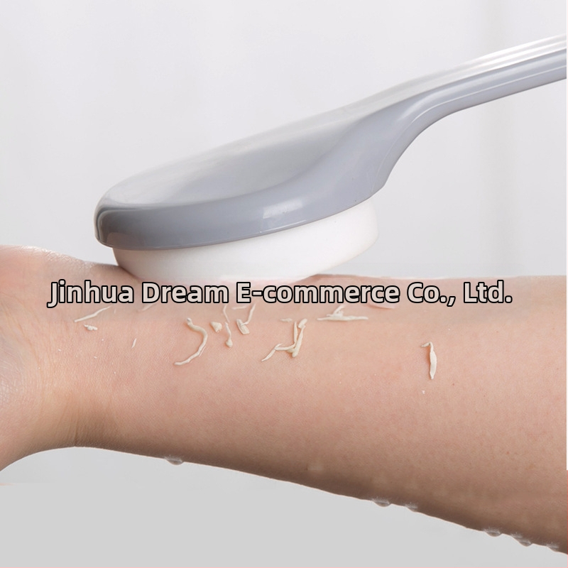 Špongia do kúpeľa s dlhou rukoväťou na kúpanie, drhnutie chrbta a exfoliáciu