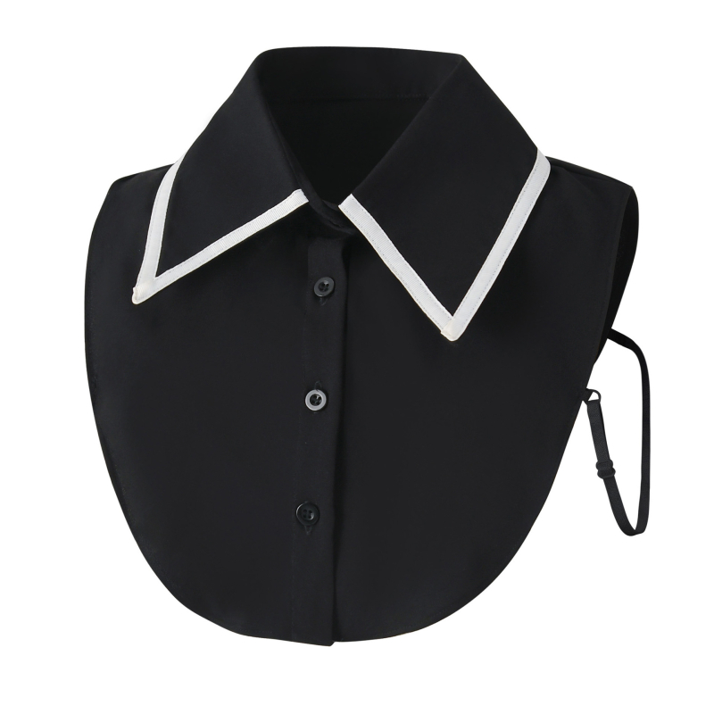 Apykaklė Netikra apykaklė Universalus kaklo siuvinėjimas Dekoratyvinė marškinių apykaklė Dirbtinė mada