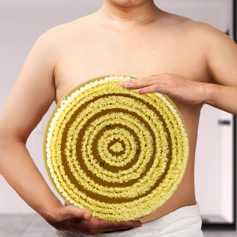 Най-горещата разтегателна въртяща се четка за вана на Amazon, ексфолираща масажна четка за почистване на вана, четка за душ