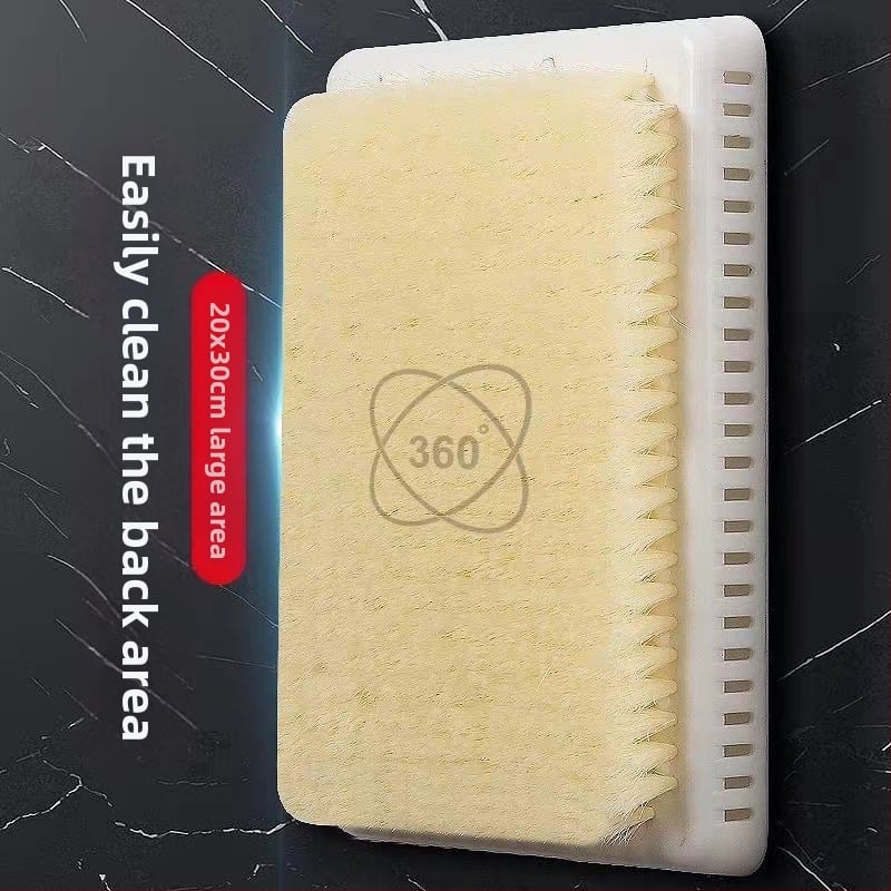 Търкаща се четка за гръб с артефакт, голяма, мързелива четка за гръб, четка за вана, масаж на гръб, не питайте за хора, вендуза за стена в банята