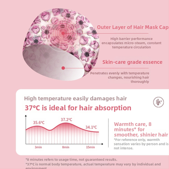 Vinoo Sakura tvaika matu maska intensīvi mitrinoša, sausiem, sprogainiem, gludiem matiem. Maska bez tvaika, cepamā eļļa, maska bez iztvaikošanas.