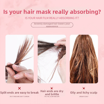 Vinoo Sakura tvaika matu maska intensīvi mitrinoša, sausiem, sprogainiem, gludiem matiem. Maska bez tvaika, cepamā eļļa, maska bez iztvaikošanas.