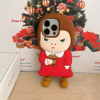 Érdekes szilikon sztereó Nara Beauty iPhone16/15PROMAX telefontok 14/13PRO Apple készülékhez