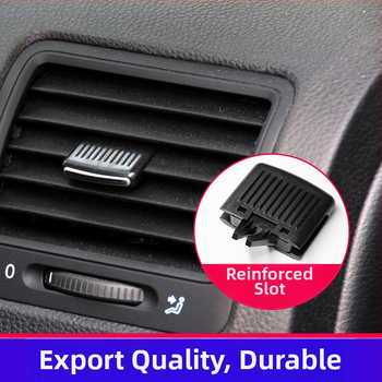 Tinka „Volkswagen Sagitar Jetta Golf 5“ priekinio oro kondicionieriaus oro išleidimo angos rankenėlei, montuojamai per 3 sekundes.