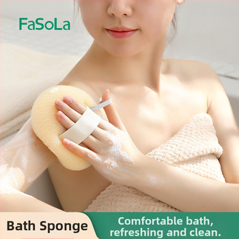 FaSoLa japán fürdő, fürdőgolyó, hátmasszázs, buborékháló, nem csillogó, szuper puha fürdőgolyó, fürdővirágok férfiaknak és nőknek