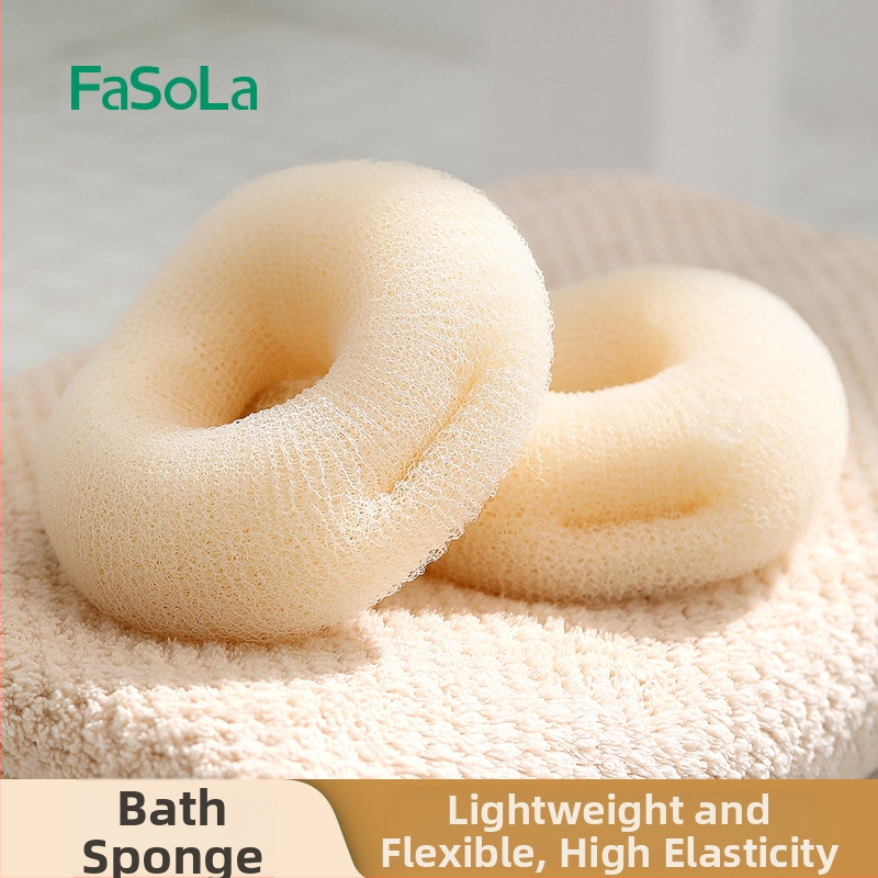 FaSoLa Japonská kúpeľová guľa Masáž chrbta Bublinková sieťka Nie je šumivá Super mäkká kúpeľová guľa Kvety do kúpeľa pre mužov a ženy