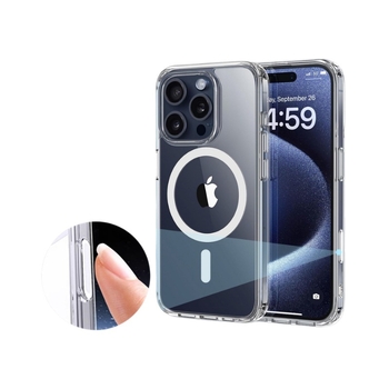 Κατάλληλο για Iphone16Pro Διαφανής Μαγνητική Θήκη για Κινητό Τηλέφωνο με AI Αφής, Κουμπί Κάμερας, Tpu+Pc, Αντιπτωτική Θήκη, Νέο Μοντέλο