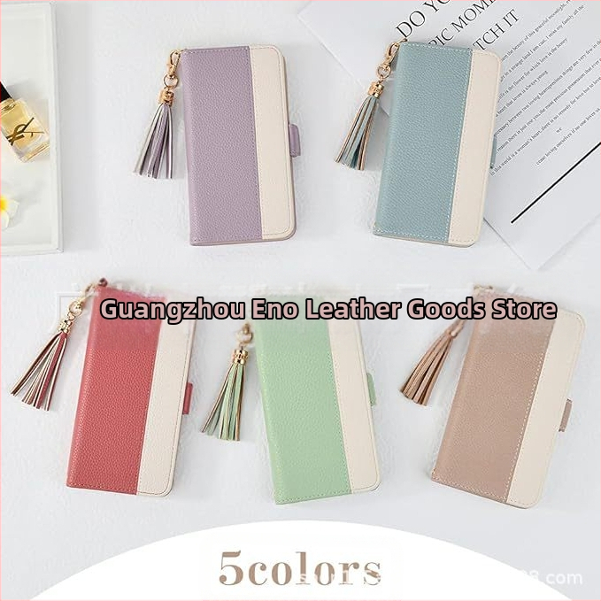 Japonské Letian populárne puzdro na mobilný telefón s prešívaním a bočnou prackou pre iPhone12, ručne vyrobené kožené puzdro na mobilný telefón s strapcom