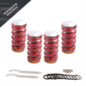 Automobilio modifikavimo dalys, amortizatoriaus susuktos dantytos spyruoklės, tinkančios „Honda Civic 1988-2000“ amortizatoriui