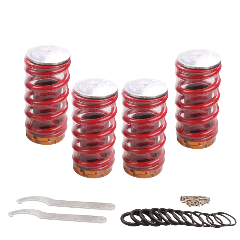 Automobilio modifikavimo dalys, amortizatoriaus susuktos dantytos spyruoklės, tinkančios „Honda Civic 1988-2000“ amortizatoriui