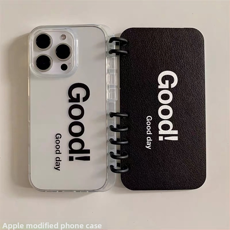 Tinka „Apple XR“ iki „15Pro“ knyginio tipo juodo angliško XR iki „13Pro Ultimate Edition“ mobiliojo telefono korpusui.