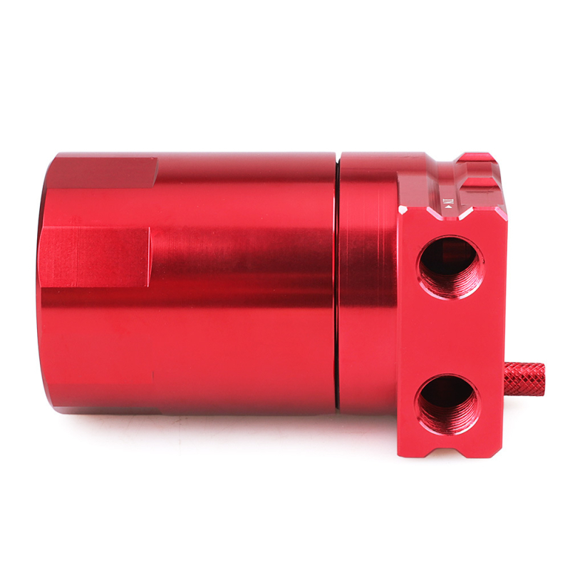 Tiekti tarpvalstybinį aliuminio lydinio modifikuotą alyvos alsuoklio puodą / dviejų skylių alyvos puodą su oro filtru 300ml