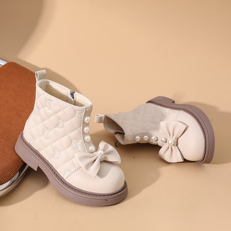 Bērnu zābaki 2025. gada rudenī Jauni, moderni bērnu zābaki ar biezu zoli, ikdienas, īsi meiteņu zābaki