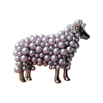 Μοντέρνα ευρωπαϊκή και αμερικανική ρετρό απλή μικρή καρφίτσα μαργαριταριών Mianyang χαριτωμένο ζώο ιδιοσυγκρασία καρφίτσα αξεσουάρ εργοστάσιο χονδρικής