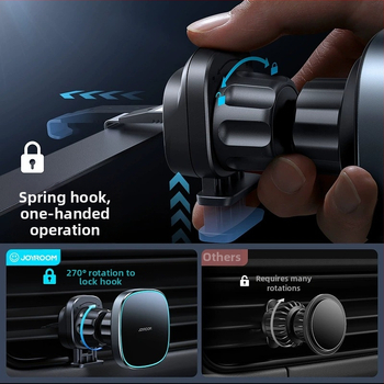 Machine Hall 15W Μαγνητική Ασύρματη Βάση Κινητού Τηλεφώνου για Αυτοκίνητο, Πρίζα Αέρα, Βάση Κινητού Τηλεφώνου Universal Charging, Διασυνοριακή