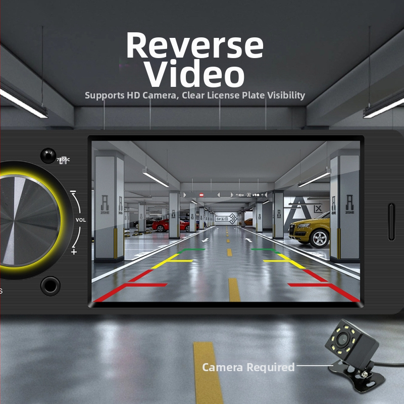 HD 4.1-инчов сензорен екран за кола Bluetooth MP5 плейър, многофункционален автомобилен FM радио, музика без загуби