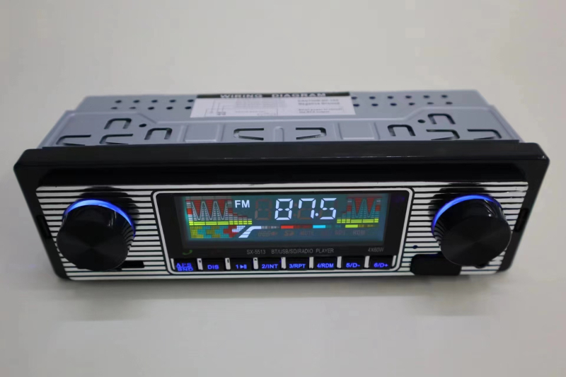 Guard Dragon 5513 automašīnas 12V universāls MP3 atskaņotājs Bluetooth zvanu U diska spraudnis liela karšu mašīna radio ar AUX