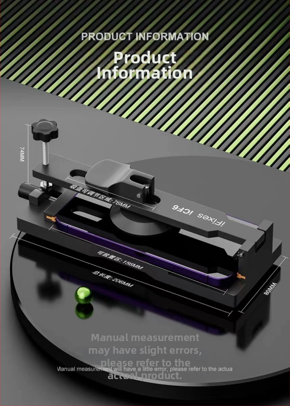 ✅ -Icf6 Инструмент за отстраняване на екрани без нагряване за ремонт на мобилни телефони с вендуза за отваряне и разглобяване на екрани на мобилни телефони