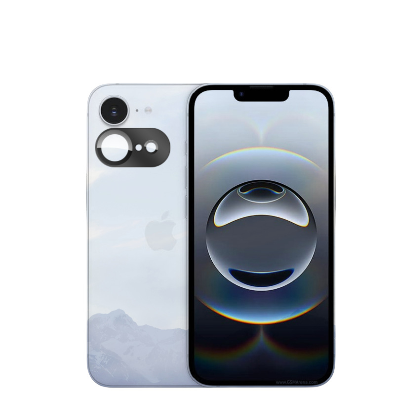 Vhodné pre fóliu na objektív iPhone 16E, zadnú kameru mobilného telefónu Apple, kovovú integrovanú ochrannú fóliu All-Inclusive