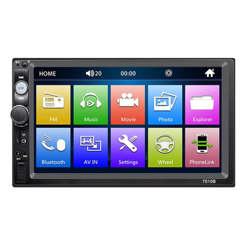 7-inčni veliki zaslon za automobilski MP5 player, USB plug-in kartica, autoradio, MP3, Bluetooth hands-free, vožnja unatrag, 7010B