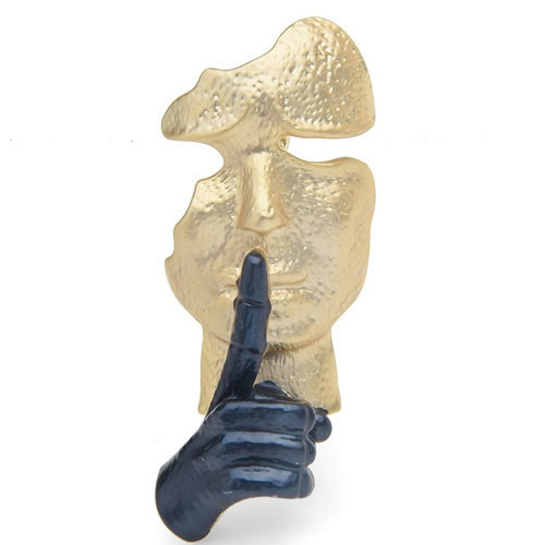 Nauja europietiška ir amerikietiška paprastos mados personalizuota kaukės sagė, temperamentas, universalus segtukų kostiumas, korsažo dėmės didmeninė prekyba