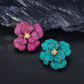 Europietiškos ir amerikietiškos lengvos, prabangios, tvirtos, deimantinės rožinės sagės, aukštos klasės, išskirtinės elegantiškos kostiumo sagės, drabužių aksesuarų segtukas