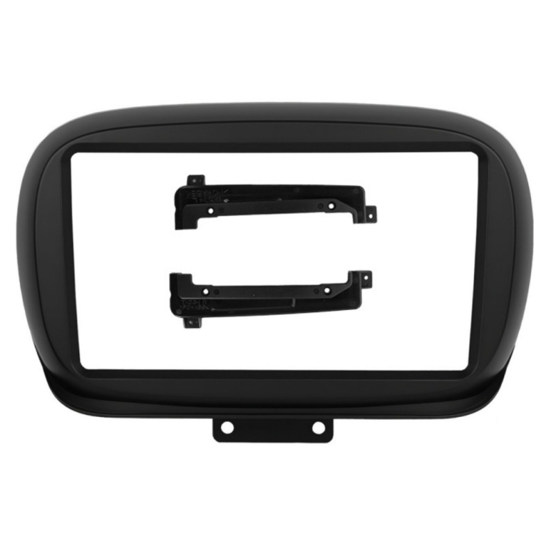 Piemērots Fiat 500X daudzpusīgajam rāmja kronšteinam ar Android liela ekrāna navigācijas rāmja audio modifikācijas paneli