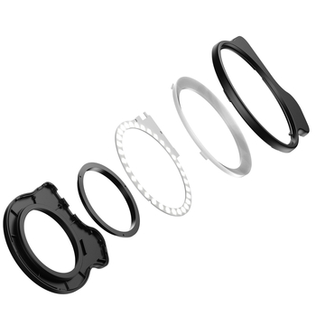 APEXEL мобилен телефон макро светлина за запълване красота нокти зеница снимка бижута идентификация запълваща светлина 37-52 мм резбова връзка