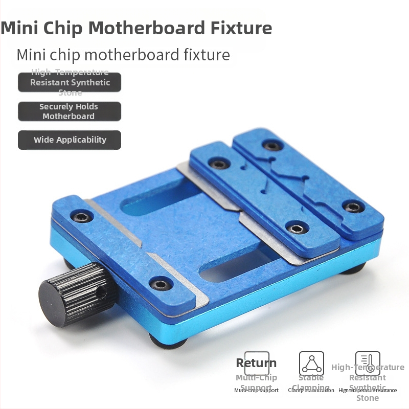 Opravný prípravok MINI pre odstraňovanie lepidla na základnej doske mobilného telefónu, opravný prípravok s jednou ložiskovou platformou pre vysokoteplotné polohovanie čipov