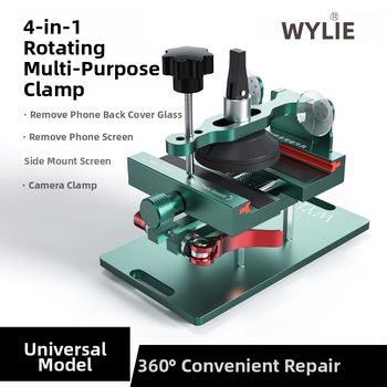 Многофункционално приспособление за фиксиране на мобилен телефон, странично окачващо приспособление за екран на Apple, свалете стъклото на задния капак и сменете инструмента за поддържане на налягането на задния капак.